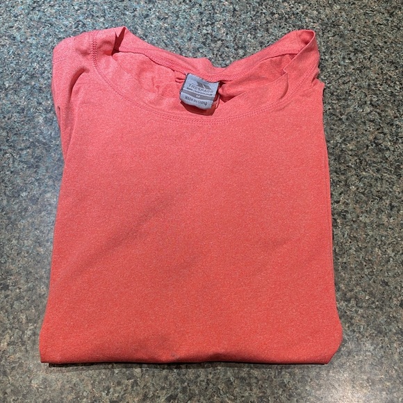 Women’s Trespass top Outburst size Medium Quick Dry Pivot Outdoor Sport Orange - Picture 10 of 10